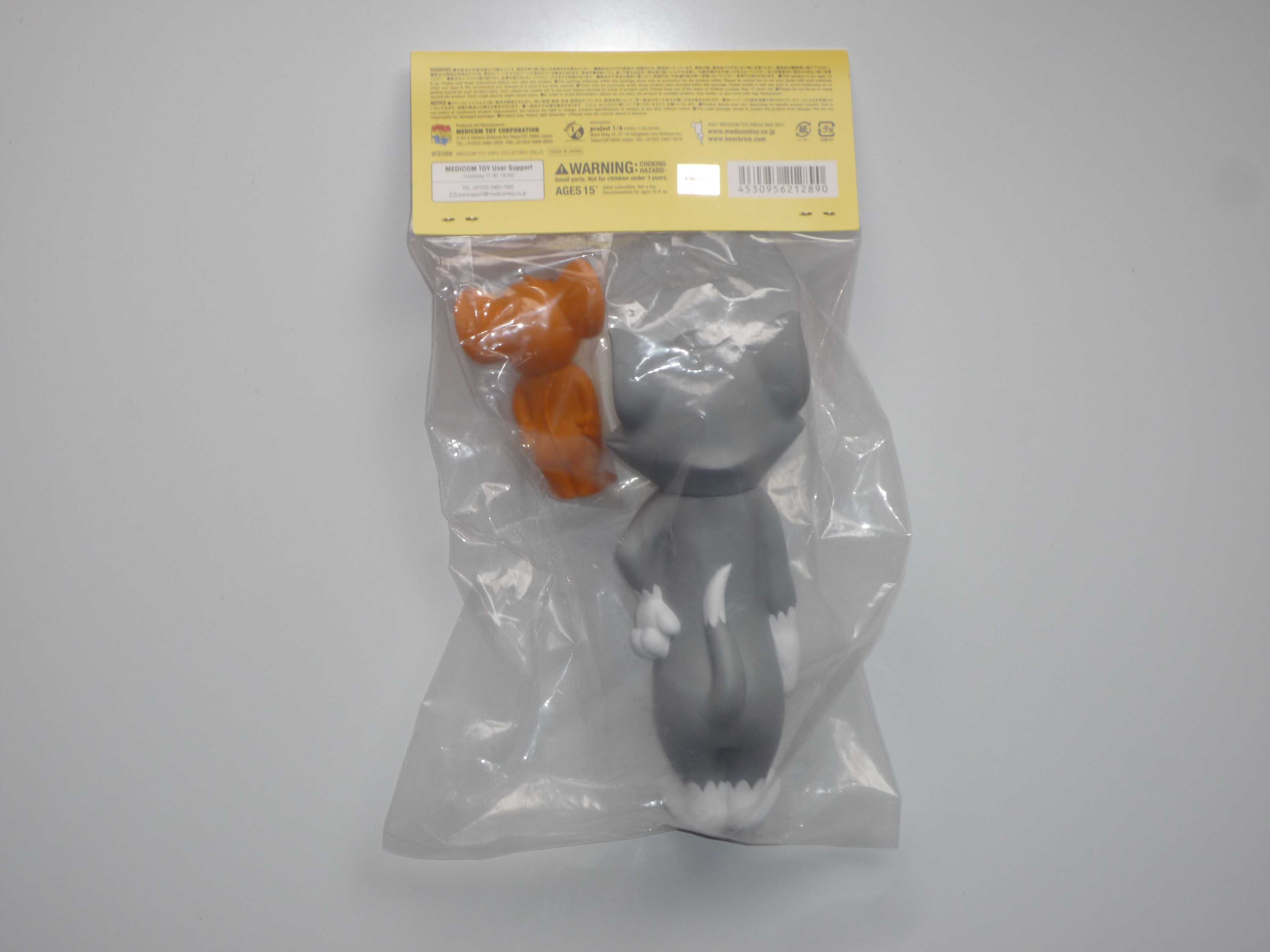 メディコムトイVCDトムとジェリーフィギュアソフビ