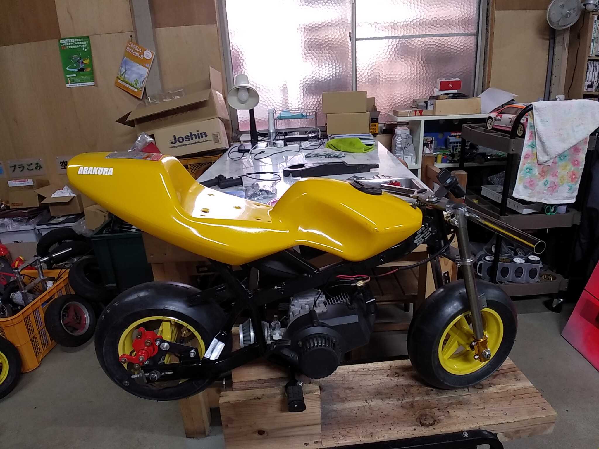 ポケバイ レストア作業。 2/4 | 荒倉基地活動報告 - 楽天ブログ