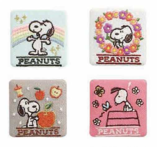 様々な幸運を意味するラッキーモチーフを織り交ぜた Peanuts 刺繍ブローチコレクション ラッキーモチーフ が発売 スヌーピーとっておきブログ 楽天ブログ