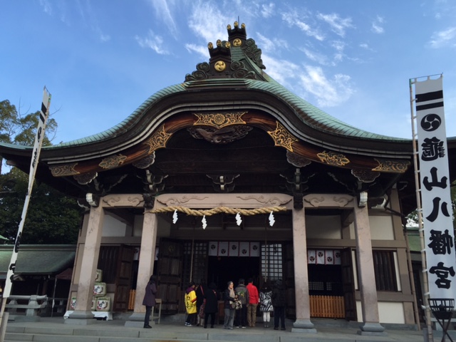 2016-1-10 亀山八幡宮