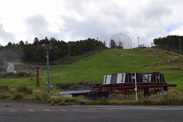 テイネオリンピアスキー場と観覧車