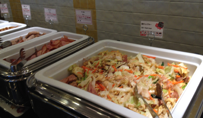 ベッセルホテルカンパーナ沖縄朝食チャンプルー