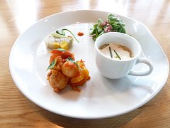 いきなりランチ♪