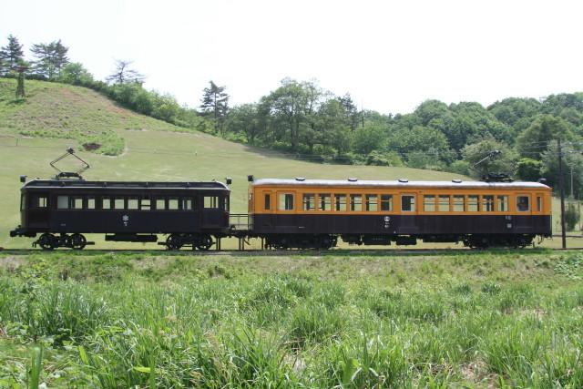 蒲原鉄道  旧冬鳥越 スキー場 の保存車両2