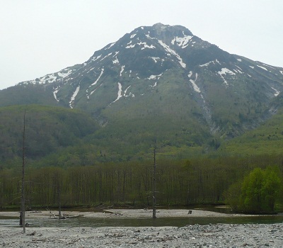 上高地焼岳