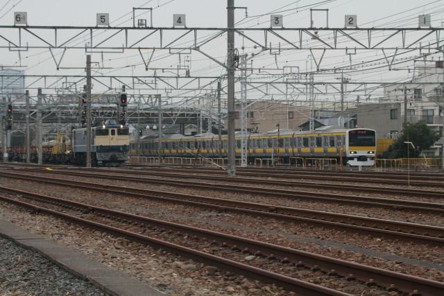 EF65 1115田端 & EF65 1102浦和チキ工臨 返却2
