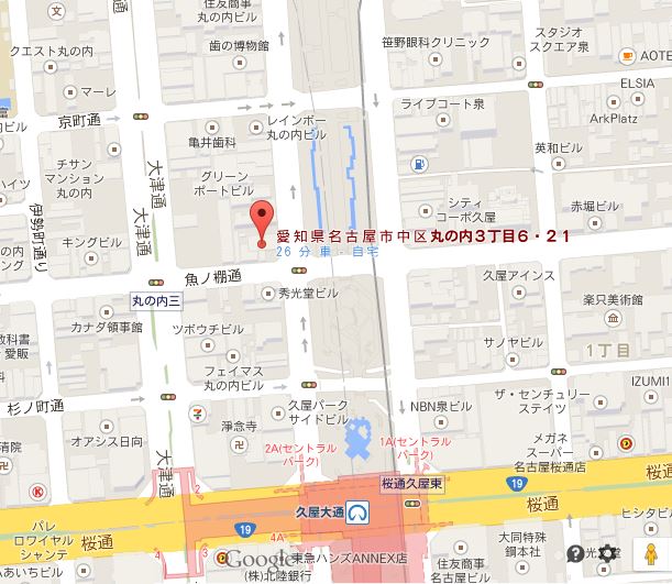 キッチュエビオの地図