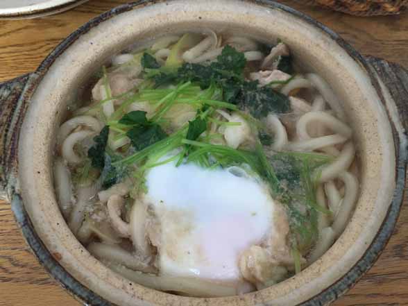 鍋焼きうどん