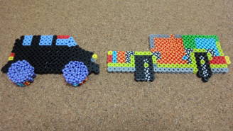 アイロンビーズdeくるま作り始め