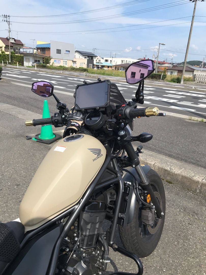 ホンダレブル250純正ハンドル