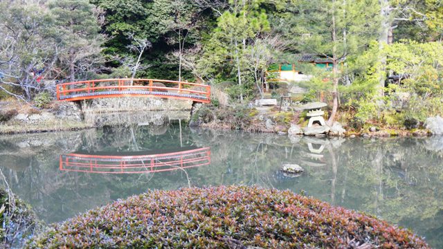 大原野神社・鯉沢の池