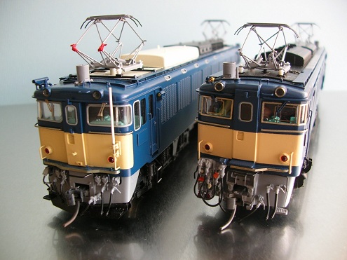 天賞堂製　EF62アンテナ付とEF63