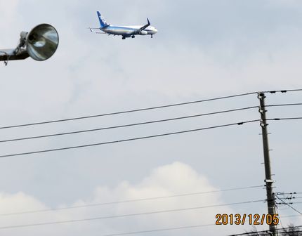 １２／５着陸直前飛行機.jpg