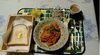 夕食５．２５