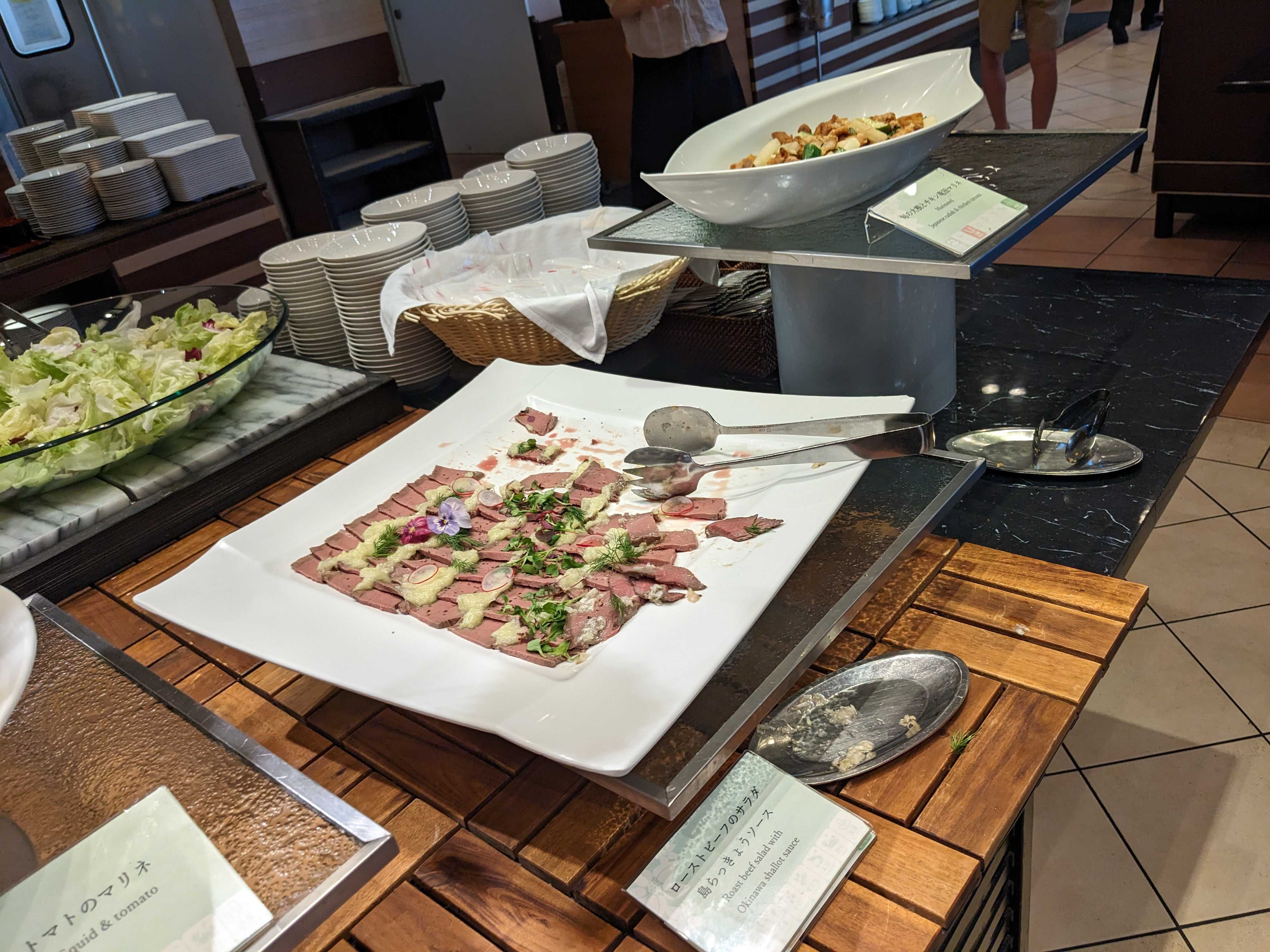 サザンビーチホテル＆リゾート沖縄の夕食ビュッフェ