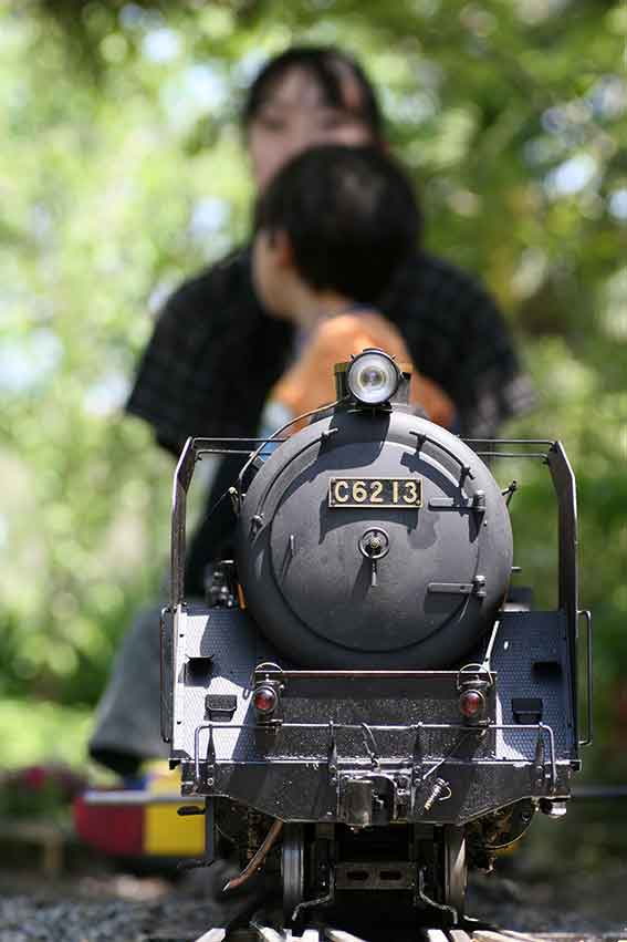 ミニSL運転します-02♪