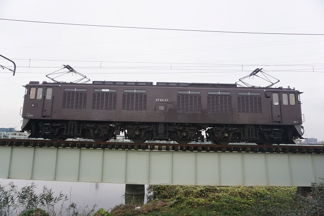 EF64 37牽引 塩山チキ工臨 & EF65 1104牽引 高崎チキ工臨6