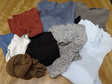 2015冬物衣料の処分品