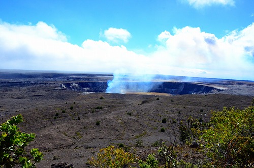 キラウエア火山ハレマウマウ火口