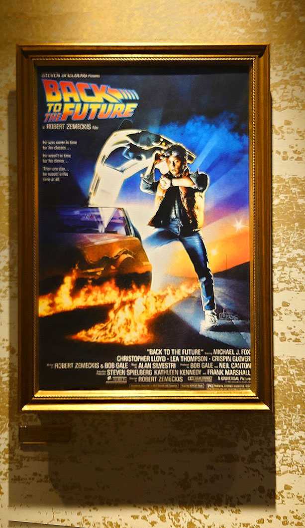 公開40周年記念限定上映ポスター『バック・トゥ・ザ・フューチャー