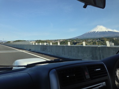 富士山と