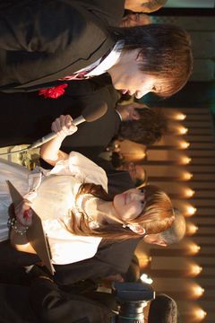 インタビュー中