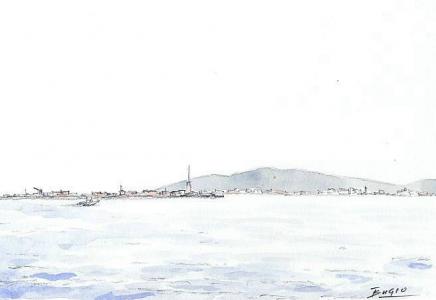 初秋の白川郷・・・水彩画 | 野良の風 - 楽天ブログ