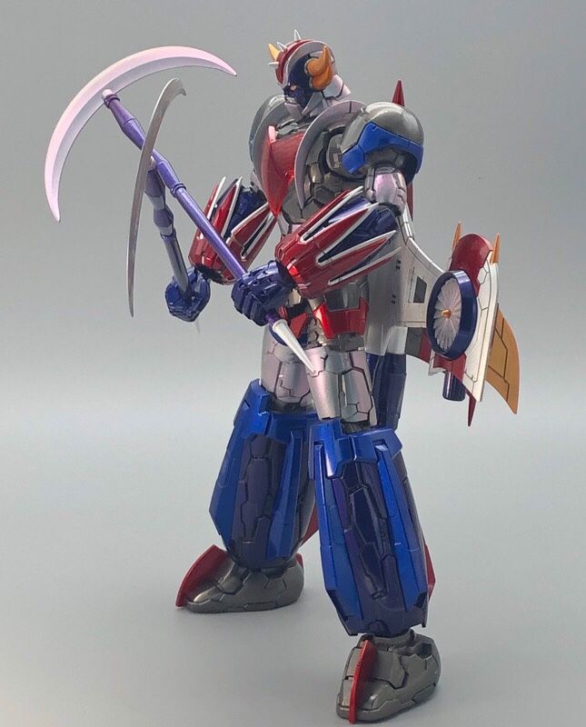 HG グレンダイザー　塗装完成品 HG グレンダイザー 塗装完成品 Yahoo!オークション - HG グレン