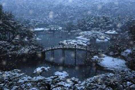 降雪GIFアニメ | 製紙工場風景 - 楽天ブログ