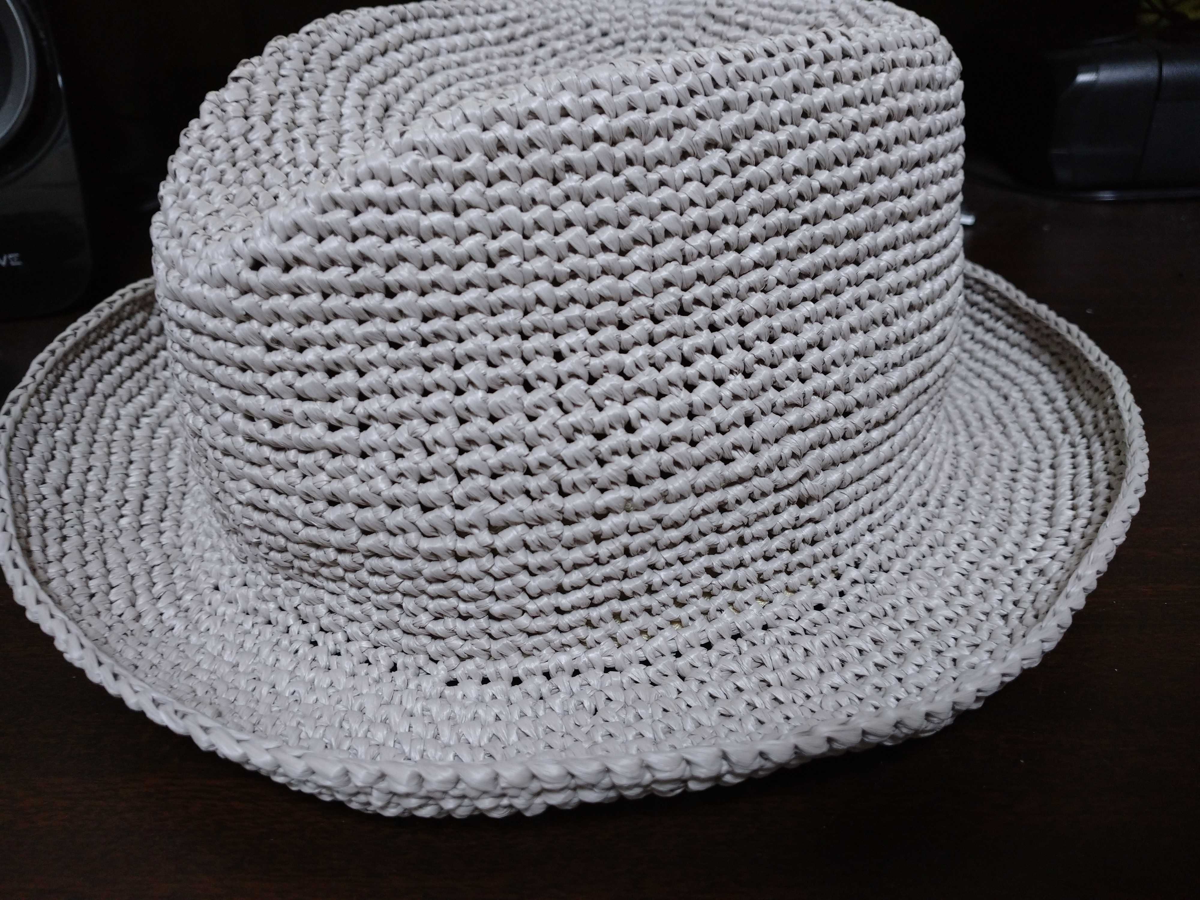 コットンラフィアで中折帽子 Miona Log 楽天ブログ