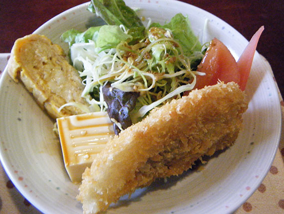 プランタンの「白身魚フライ」-2♪