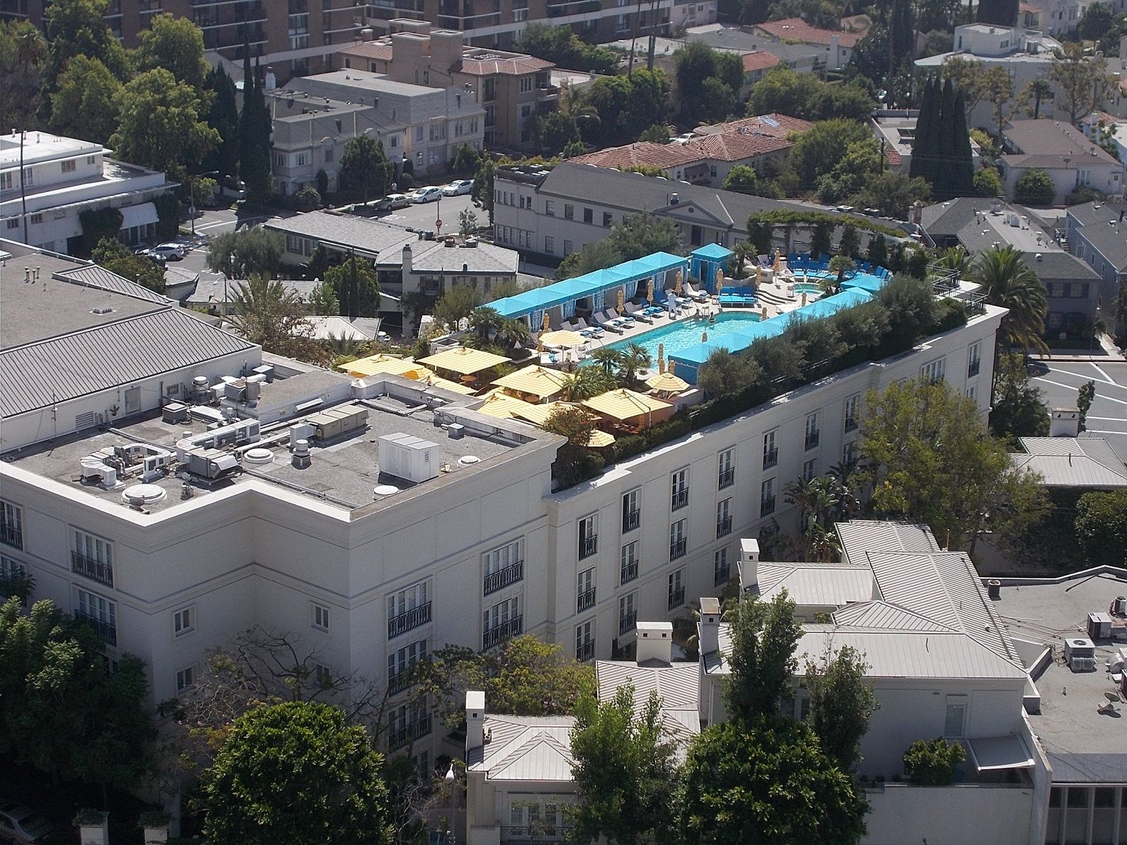 La ビバリーヒルズ ペニンシュラ プール Beverly Hills Luxury Hotel The Peninsula 18年9月撮影 ラスベガス ロサンゼルスの旅 楽天ブログ