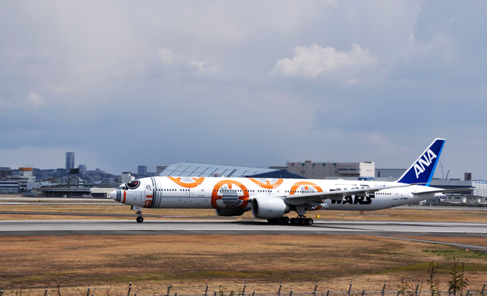 飛行機２
