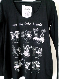 猫Ｔシャツ