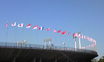 L'Arc-en-Ciel WORLD TOUR 2012＠国立競技場 旗