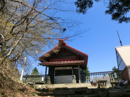 大山トレッキング　大山神社奥の院　2015