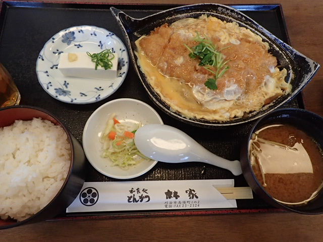 刈谷市 とんかつの林家さんで かつ煮定食 名古屋b食倶楽部 楽天ブログ