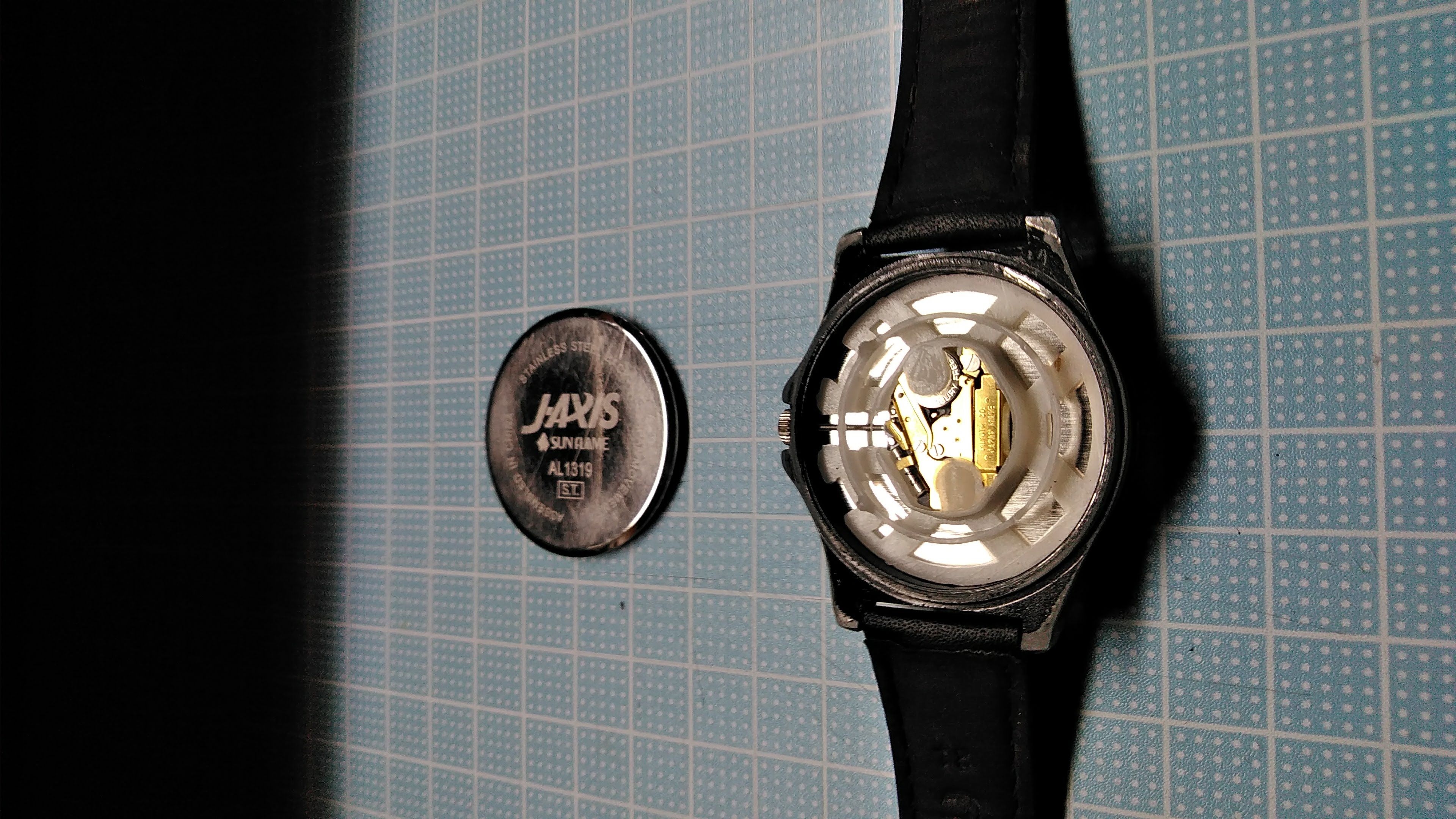 ジェイアクシス 腕時計 電池切れ - 腕時計(アナログ)