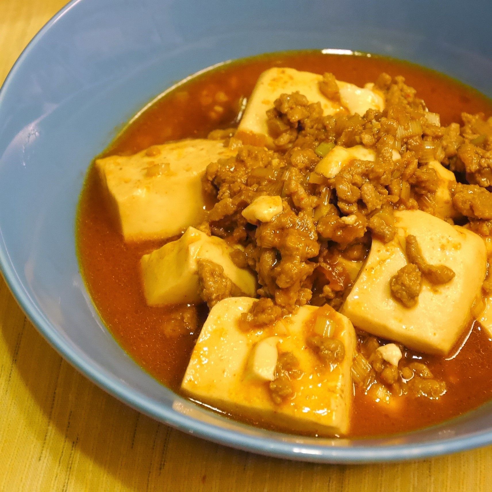 うちレシピ コチュジャンとラー油で 麻婆豆腐 参加中 韓国料理から和食 洋食まで Bibigoコチュジャンを使った旨辛レシピ 毎日もぐもぐ うまうま 楽天ブログ