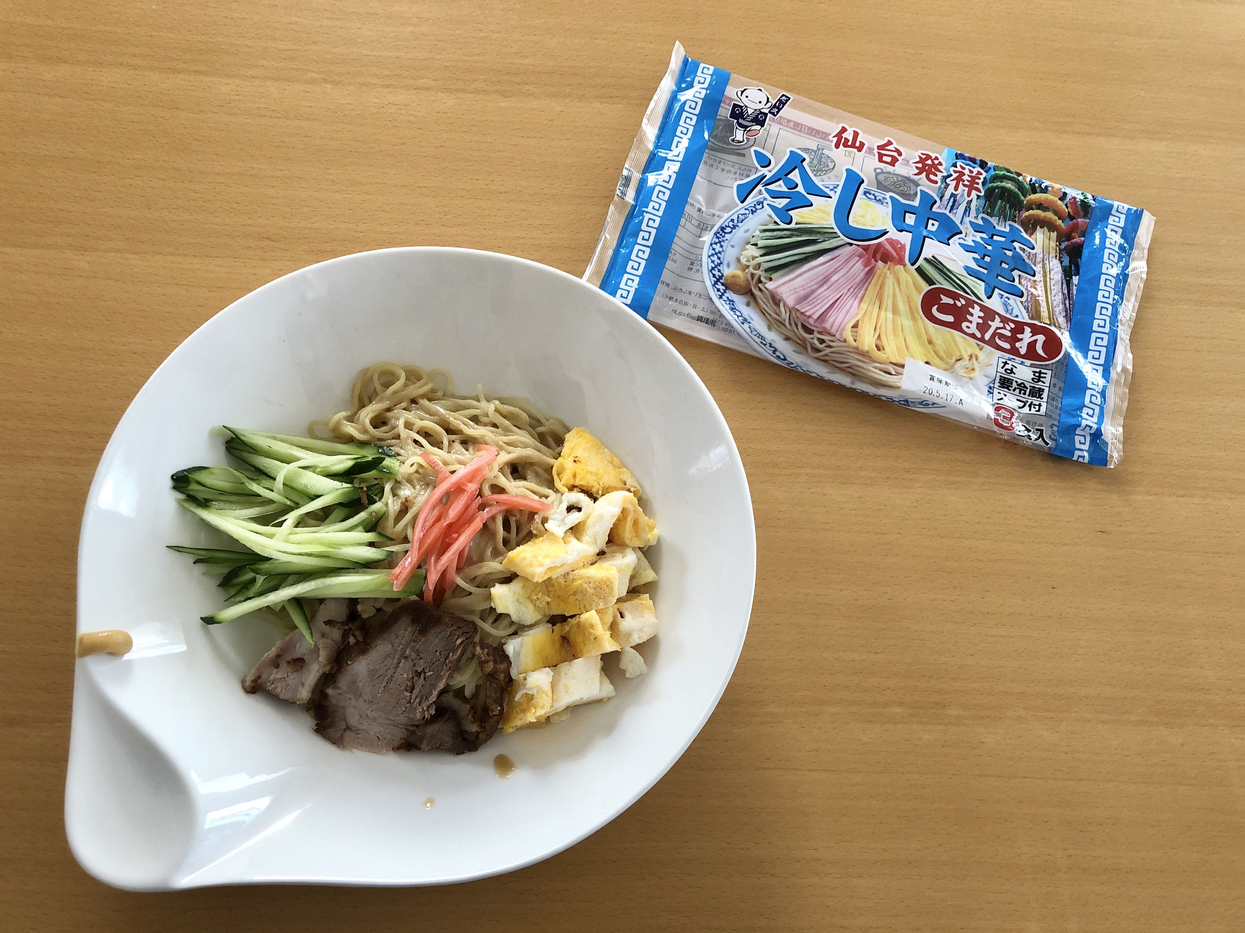 仙台発祥 冷し中華 ごまだれ 家メン 楽天ブログ