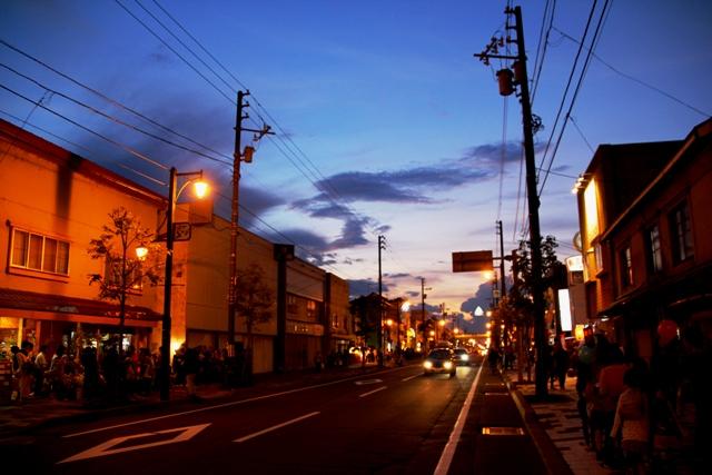 2012年9月22日夕やけ市2