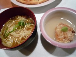 カレー味のにゅうめんに〇〇のあんかけ(忘)