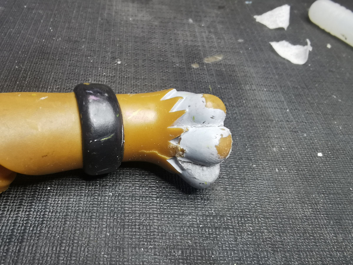 本日のDIY（エンテイのソフビの修理） | Garage43 blog - 楽天ブログ