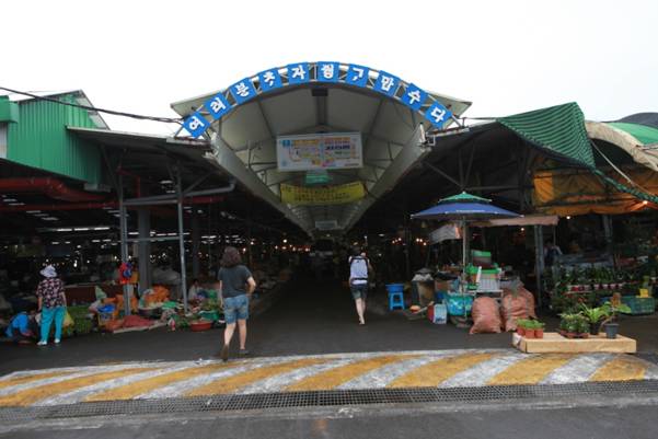 韓国旅行　済州市民族五日市