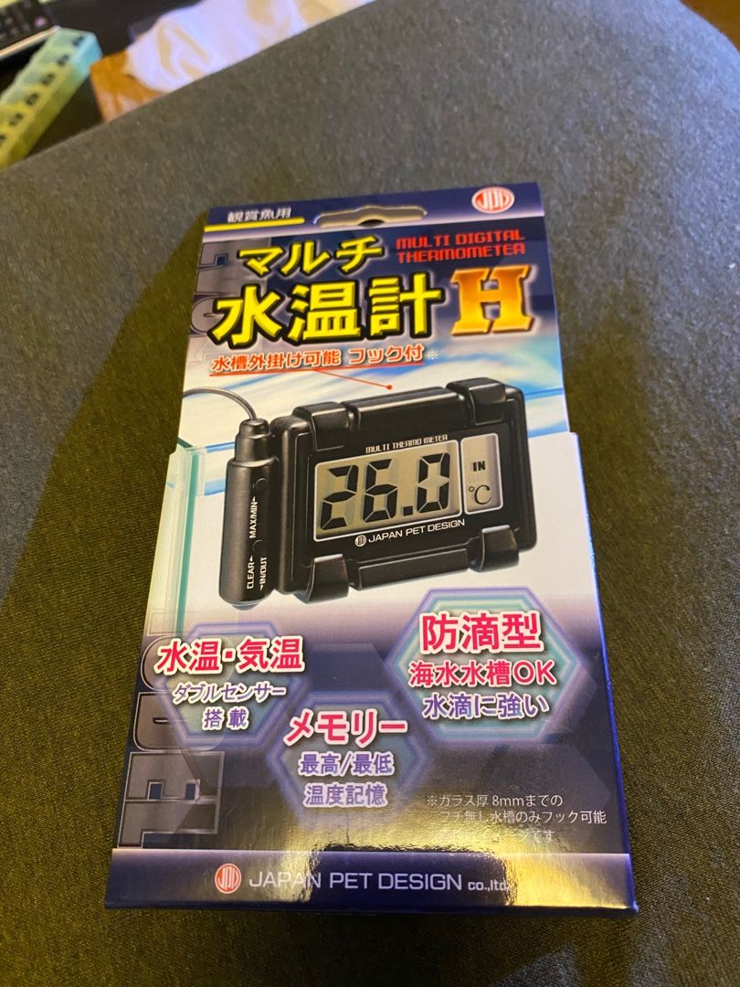 はじめての海水魚水槽31 水温計の交換 ありえないありえる水槽を作りたい ヲカマの日記 楽天ブログ