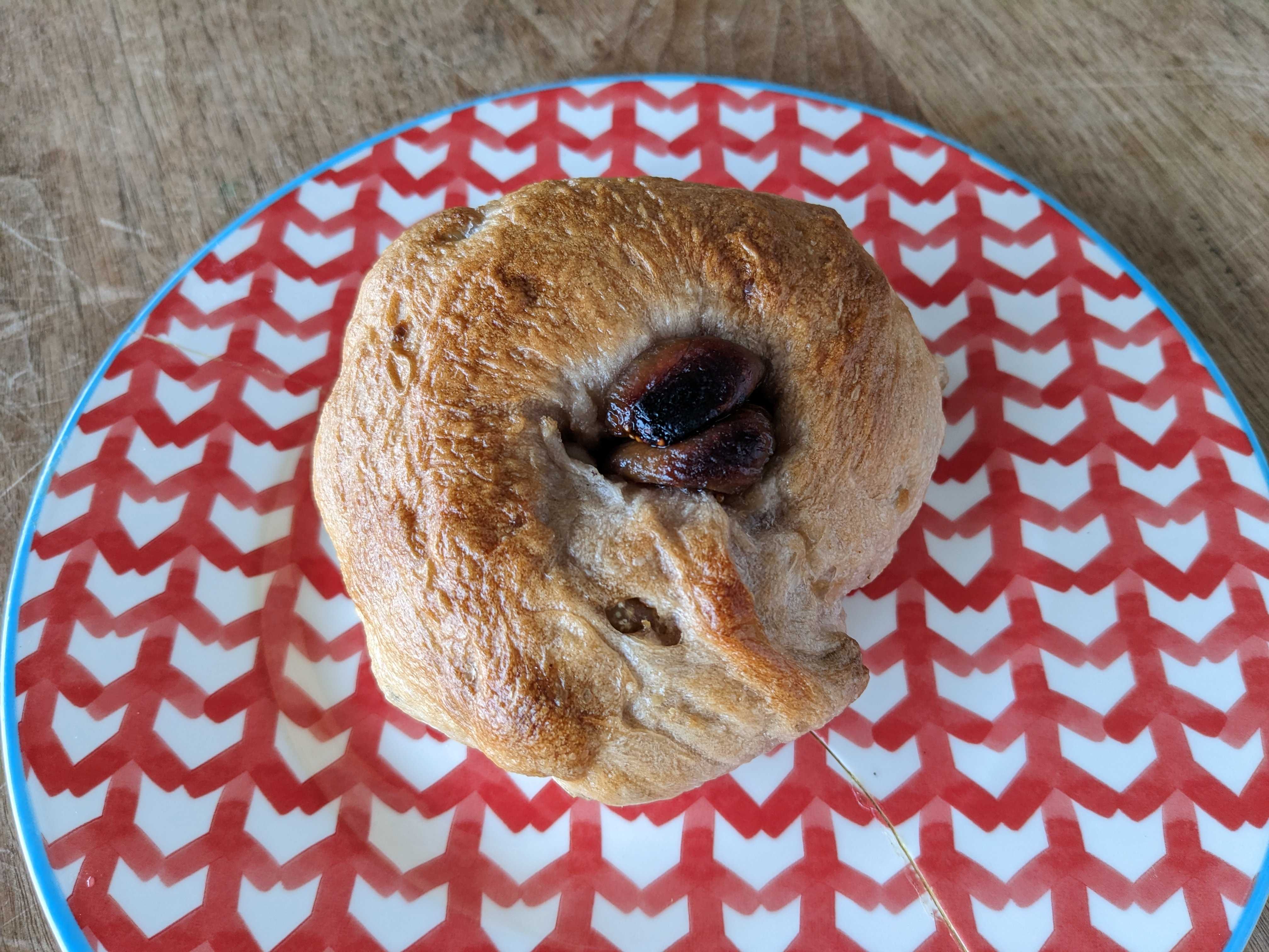 下田流の通販　ドライいちじくとくるみのベーグル