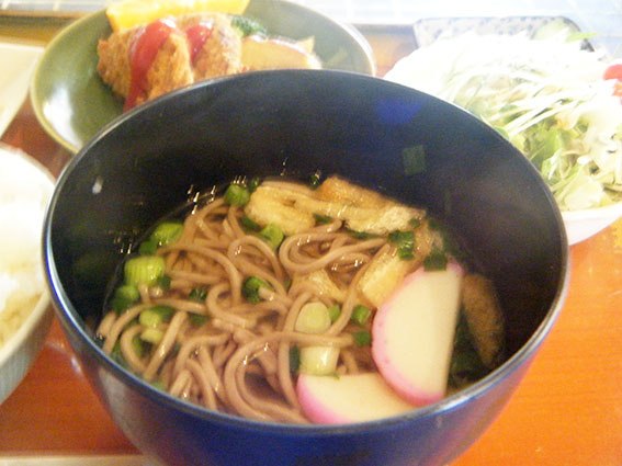 リバーランドの「日本そば」-2♪