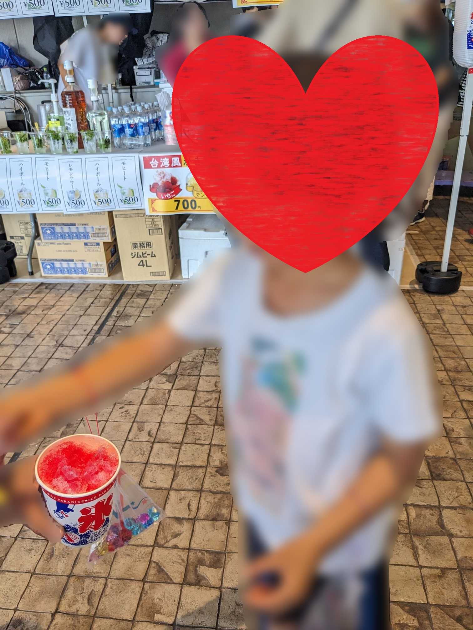 真夏のスパイシーフェスティバルwithクラフトビールまつり かき氷