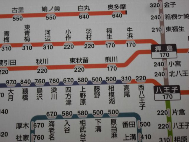 今日は通院の日です バス 電車の様子です 上野原駅から立川駅 健康 ダイエットは簡単いつでもできる 楽天ブログ