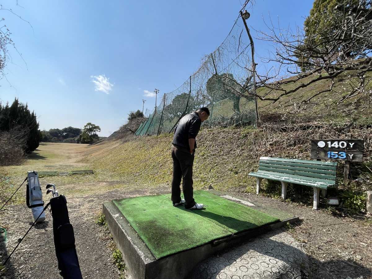 和歌山 ゴルフ 田辺 たなべユウゴルフ ショートコース アプローチ練習